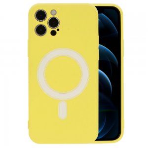 MagSilikónové puzdro iPhone 12 Pro Max (6,7´´) Transparent