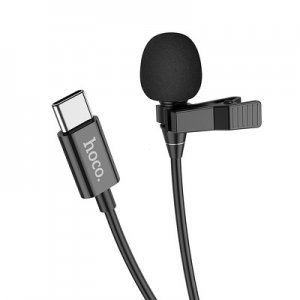 Mikrofón HOCO L14, USB typ C, farba čierna