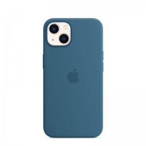 Silikónové puzdro iPhone 13 PRO Blue Jay (blister) - MagSafe
