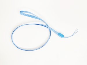 Šnúrka na mobilný telefón 6 mm, farba modrá