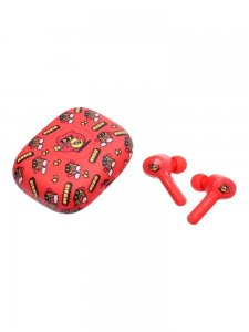 Náhlavná súprava Bluetooth Jellie Monster TWS, farba červená