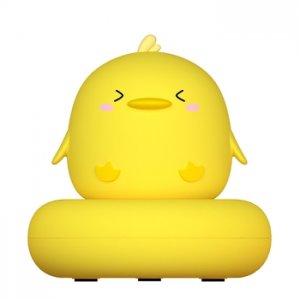 Nočná lampa Duck, žltá