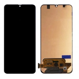 Dotykový panel Samsung A705 Galaxy A70 + LCD + rámček čierny Servisný balík - originál