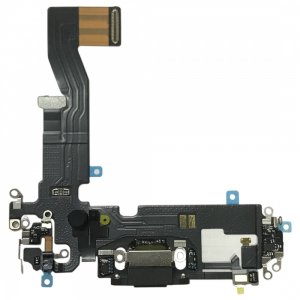 Flex iPhone 12, 12 PRO s nabíjacím konektorom čierny