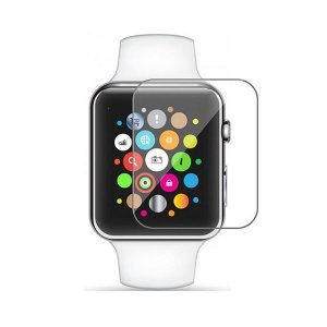 Tvrzené sklo 5D Apple Watch 42x36mm, transparentní