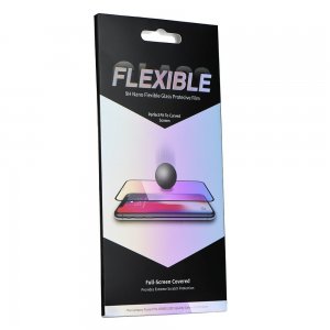 Tvrzené sklo 5D FLEXIBLE NANO Samsung A526B Galaxy A52 4G/5G, A52s černá