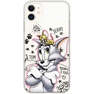 Puzdro iPhone 12, 12 Pro (6,1) Tom a Jerry, vzor 004