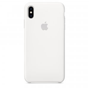Silicone Case iPhone XS MAX white (blistr)