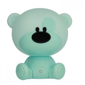 LED lampa Bear, farba modrá