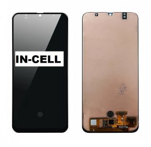 Dotykový panel Samsung A505 Galaxy A50 + LCD čierny - IN-CELL (bez odtlačkov prstov)