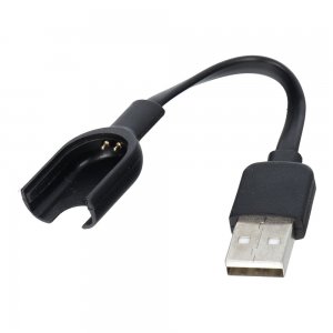 Xiaomi Mi Band 3 (15 ± 1 cm) USB nabíjací kábel čierny