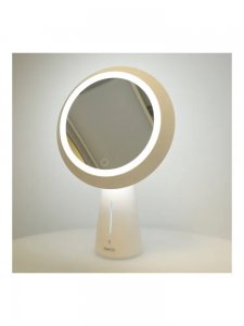 Nočná lampa LED + zrkadlo na líčenie so svetlom, Remax RL-T16, biela