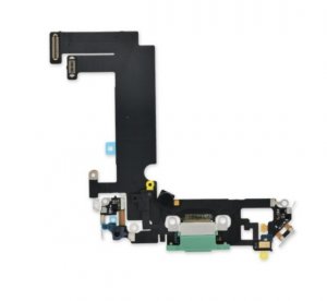 Flex iPhone 12 MINI s nabíjacím konektorom zelený