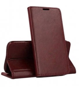 Puzdro Book Magnet Xiaomi Redmi Note 9 Pro, 9s, 9 Pro Max, farba bordová