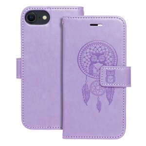 Puzdro Book Mezzo iPhone 7, 8, SE 2020/2022 (4,7´´) farba fialová