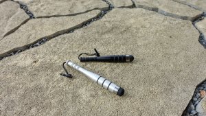 Dotykové pero (stylus) kapacitné RING SIM farba strieborná