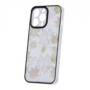 Puzdro Back Case Gold Autumn iPhone 7, 8, SE 2020 (4,7), transparentné