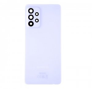 Samsung A528 Galaxy A52S 5G kryt batérie + lepidlá + sklo fotoaparátu fialové