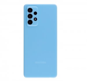Samsung A525, A526 Galaxy A52 4G, A52 5G kryt batérie + lepidlo + sklo fotoaparátu modré