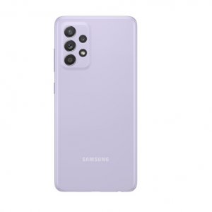 Samsung A525, A526 Galaxy A52 4G, A52 5G kryt batérie + lepidlo + sklo fotoaparátu fialové