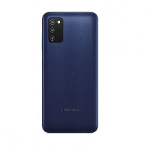 Samsung A037 Galaxy A03S kryt batérie + sklo fotoaparátu modré