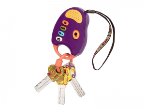 Klíčky k autu FunKeys fialové