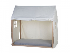 Textilný poťah Tipi White pre rám postele Domek 70x140cm
