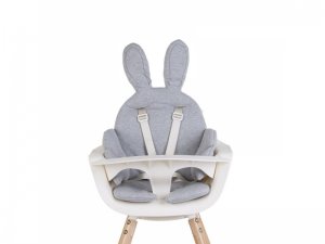 Sedací podložka do dětské židličky Rabbit Jersey Grey