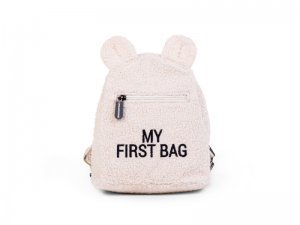 Detský batoh Moja prvá taška Teddy Off White