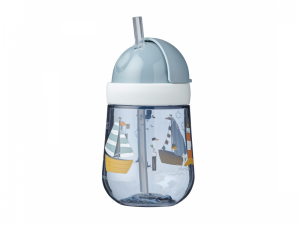 Hrnček so slamkou 300 ml 9m+ Nautical Bay
