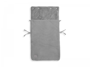 Základný pletený poťah na sedadlo auta Stone Grey