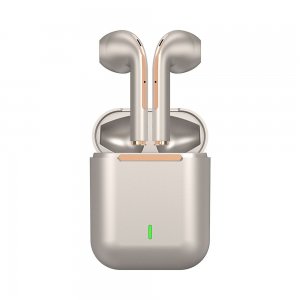Náhlavná súprava Bluetooth TWS J18, zlatá farba