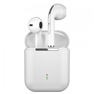 Náhlavná súprava Bluetooth TWS J18, farba biela