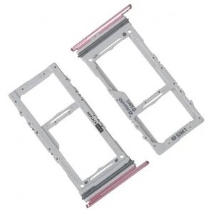 Držiak SIM karty (zásuvka) Samsung G980 S20, G985 S20 Plus, G988 S20 Ultra ružový