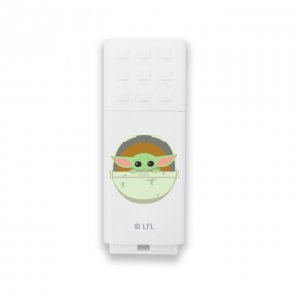 USB Flash disk (PenDrive) Yoda, 32 GB USB 2.0, vzor 2 - biely