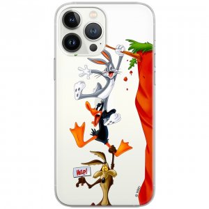 Puzdro iPhone 7, 8, SE 2020 (4,7) Looney Tunes vzor 005, priehľadné