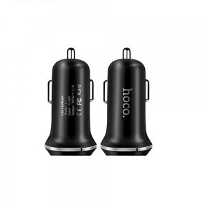 CL adaptér HOCO Z1, 2x USB, 2,1A farba čierna