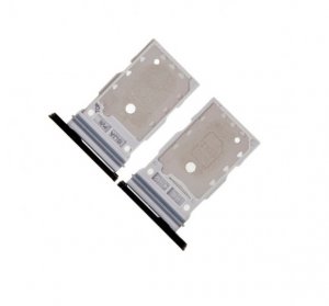 Držiak SIM karty (zásuvka) Samsung S901, S906, S908 Galaxy S22 5G, S22 Plus, S22 Ultra čierny
