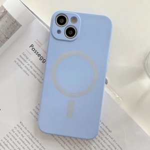 MagSilikónové puzdro iPhone 14 Pro Violet