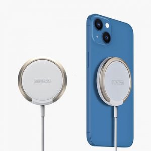 Indukčná nabíjačka Dux Ducis (Duzzona W1) Magsafe15W, farba biela