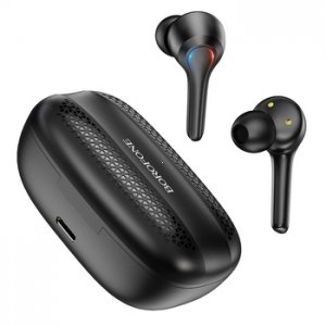 Bluetooth náhlavná súprava BOROFONE TWS BW11 Graceful, farba čierna