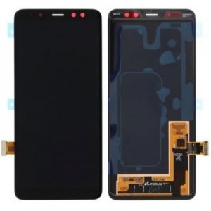 Dotykový panel Samsung A530 Galaxy A8 (2018) + LCD čierny - OLED