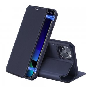 Puzdro Dux Ducis Skin X iPhone 12, 12 Pro, farba modrá