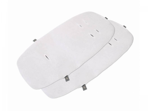 Alba prestieradlo Biele drevo 2ks