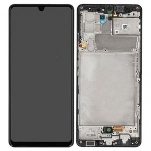 Dotykový panel Samsung A426 Galaxy A42 5G + LCD + rámček čierny