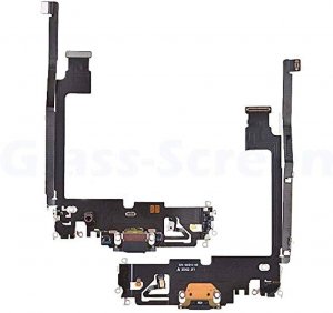 Nabíjací konektor Flex iPhone 12 Pro Max čierny