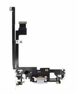 Flex nabíjací konektor iPhone 12 Pro Max strieborný / biely
