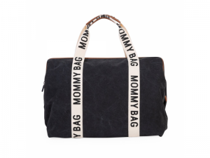 Prebaľovacia taška Mommy Bag Canvas Black