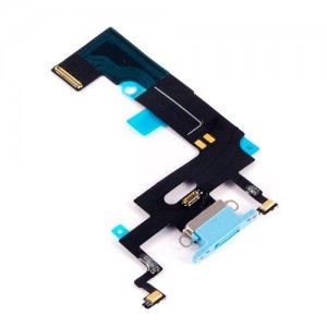 Flex nabíjací konektor iPhone XR modrý