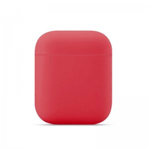 Silikónové puzdro pre Apple AirPods I/II, červené
